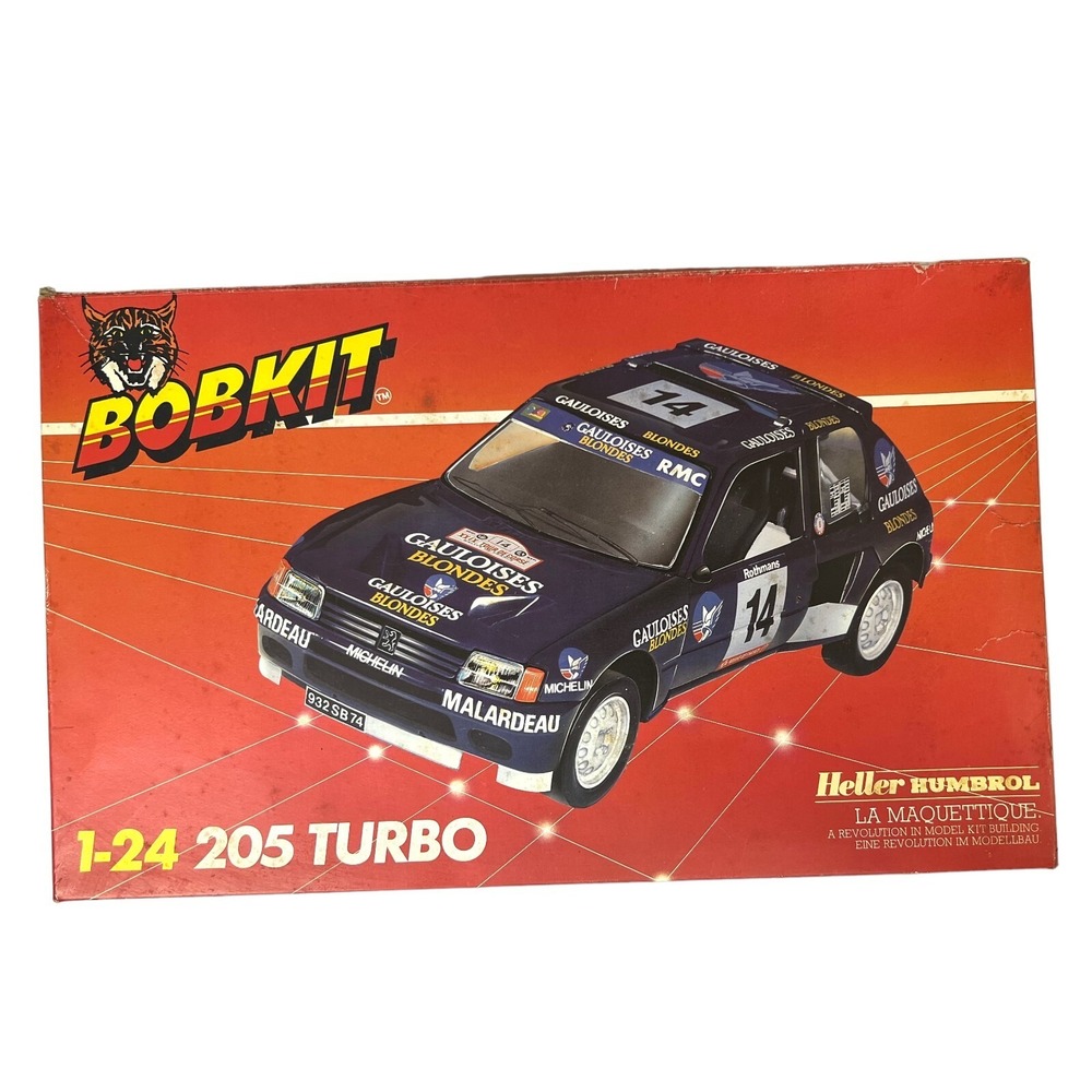 Humbrol Heller Model Car Kit Bobkit 205 Turbo 53216 New in Box